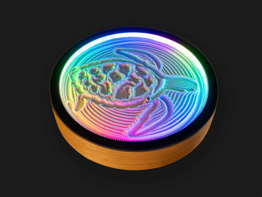 Oasis Mini - Calming and Captivating Kinetic Art Canvas